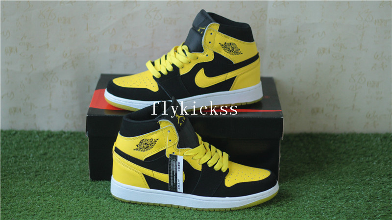 Air Jordan 1 BMP New Love Black Yellow